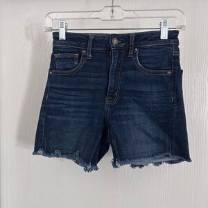 American Eagle | Dark Blue Jean Shorts | Size 0